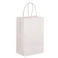 High gloss attractive paper shopping bag. 5.5" x 3.25" x 8.375".... from ASI...