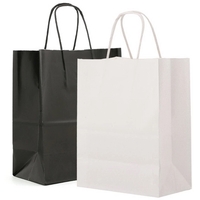 High gloss attractive paper shopping bag. 8" x 4.75" x 10.5".... from ASI...