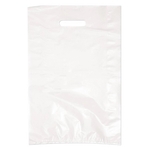 High density embossed die cut bag