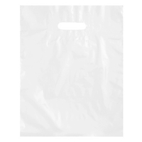 Patch handle 1.75 mil. gauge bag with bottom gusset, 12" x... from ASI 92480...