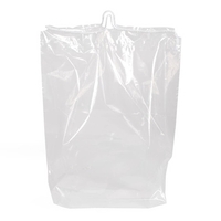 Clear Cotton Drawstring Bag (14" x 16" x 6")