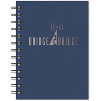 5" x 7" paperboard note pad with matching back cover, foil... from ASI 91340...