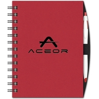 5" x 7" paperboard note pad with foil imprint, PenPort back... from ASI 91340...