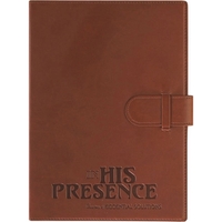 7" x 10" refillable journal with soft, deboss imprint, flexible cover,......
