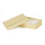 Gold Foil Jewelry Box (3 3/4" x 2 1/2" x 1")