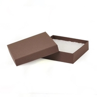 Chocolate Embossed Jewelry Boxes