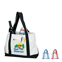 Daily Tote with 600 denier fabric, self-fabric handles and bottom,...