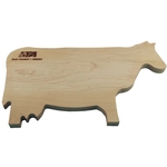 Wood Cutting Board - Cow