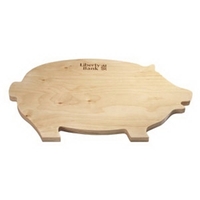 Wood Cutting Board - Pig
