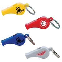 Whistle key tag with an assortment of color choices.... from ASI 62190 Illini