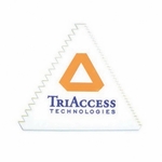 Triangular Bowl Scraper with 3 Different Decorating Edges