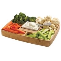 Server with dishwasher safe ceramic dip tray.... from ASI 99030 Zipline /...