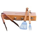 Ally Bamboo BBQ Set