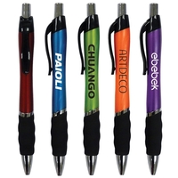 Retractable ballpoint pen. Made of plastic. Black ink.... from ASI 99030...