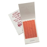 Matchbook-style paper Handi-Pack with 5 emery boards