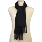 Black Cashmere Scarf