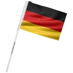 4" x 6" Germany Imprinted Staff Polyester Stick Flags