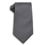 Grey Carlton Collection Silk Tie