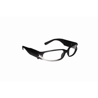 LED Lighted safety glasses; meets ANSI Z87.1-2003; OSHA compliant; black;...