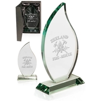 Jade Flame Glass Awards... from ASI 39552 BEL Promo