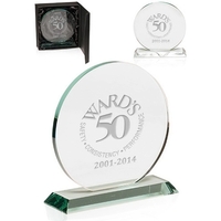 Round Glass Awards... from ASI 39552 BEL Promo