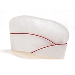 Red Trim Fountain Cap