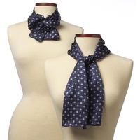 Navy blue 8" x 45" Ellison Bay polyester scarf.... from ASI 98085 Wolfmark