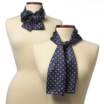 Navy Blue 8" x 45" Ellison Bay Collection Polyester Scarf