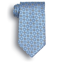 Discontinued - Light Blue Ellison Bay Collection Silk Tie