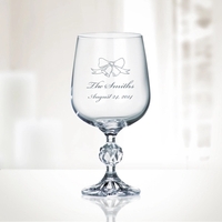 Molten crystal Klaudie goblet that holds up to 12 oz. of... from ASI 47791...