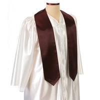 Maroon 60" bridal satin graduation sash.... from ASI 98085 Wolfmark