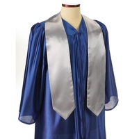 Light grey 60" bridal satin graduation sash.... from ASI 98085 Wolfmark