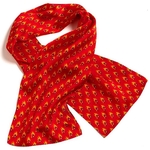 Flaming Chili Peppers Novelty Scarf