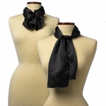 Black 8" x 45" Newport Collection Polyester Scarf