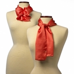 Orange 8" x 45" Newport Collection Polyester Scarf