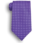 Purple Newport Collection Polyester Tie