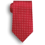 Red Newport Collection Polyester Tie