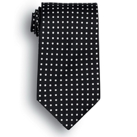 Black Newport Collection Silk Tie