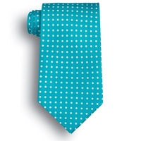 Teal Newport Collection Silk Tie