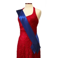 Royal Blue 70" Pageant Sash