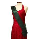 Hunter Green 70" Pageant Sash