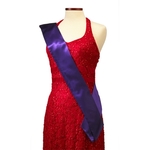 Purple 70" Pageant Sash