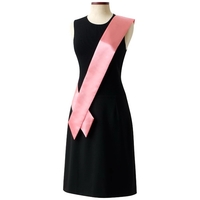 Pink 70" bridal satin pageant sash.... from ASI 98085 Wolfmark