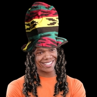 Novelty Rasta top hot with dreads.... from ASI 42016 Brighter Promotions Inc...