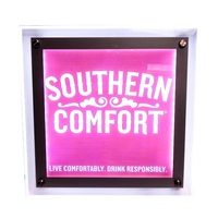 12" x 12" acrylic sign with LED back light, UV digital... from ASI 62677...
