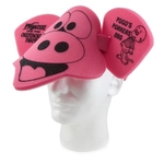 Pig Head Band Hat