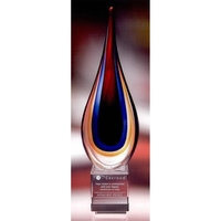 Large Torchier Art Glass Award