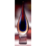 Large Torchier Art Glass Award