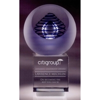 Large Gallileo Art Glass Award