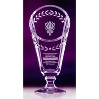 Laurel Cup Crystal Award